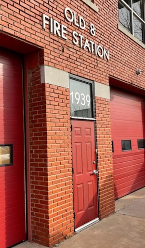 Oklahoma City Fire Department Old 8 Fire Station entrance